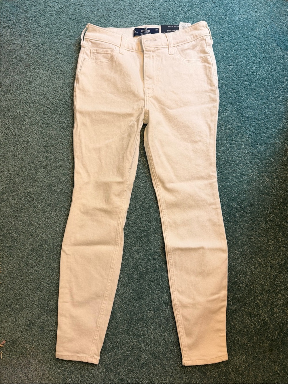 Hollister Super Skinny White Jeans
